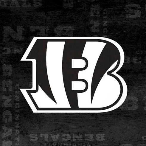 NFL Cincinnati Bengals Black & White iPhone XS Skin