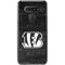 NFL Cincinnati Bengals Black & White LG K51/Q51 Clear Case