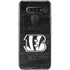 NFL Cincinnati Bengals Black & White LG K51/Q51 Clear Case