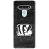 NFL Cincinnati Bengals Black & White LG Stylo 6 Clear Case