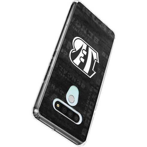 NFL Cincinnati Bengals Black & White LG Stylo 6 Clear Case