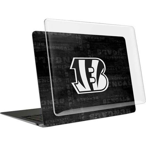 NFL Cincinnati Bengals Black & White MacBook Air 13in (2020) Case plus Skin