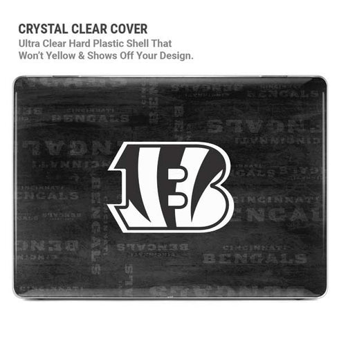 NFL Cincinnati Bengals Black & White MacBook Air 15in (2023-2025) Case plus Skin