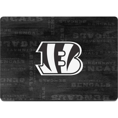 NFL Cincinnati Bengals Black & White MacBook Pro 14in (2021-24) Skin