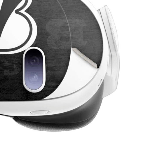 NFL Cincinnati Bengals Black & White Meta Quest 3 Skin