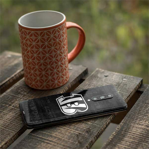 NFL Cincinnati Bengals Black & White OnePlus 7 Pro Skin
