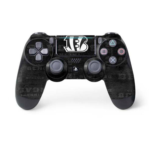 NFL Cincinnati Bengals Black & White PS4 Pro/Slim Controller Skin
