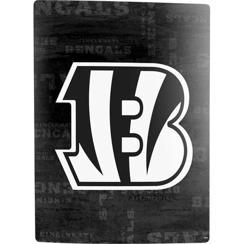 NFL Cincinnati Bengals Black & White PS5 Digital Edition Bundle Skin