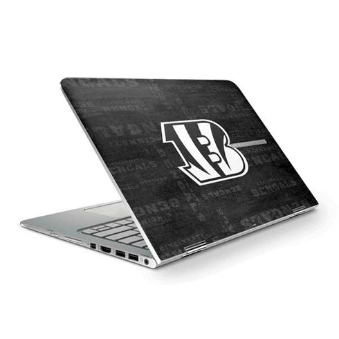 NFL Cincinnati Bengals Black & White HP Spectre Skin