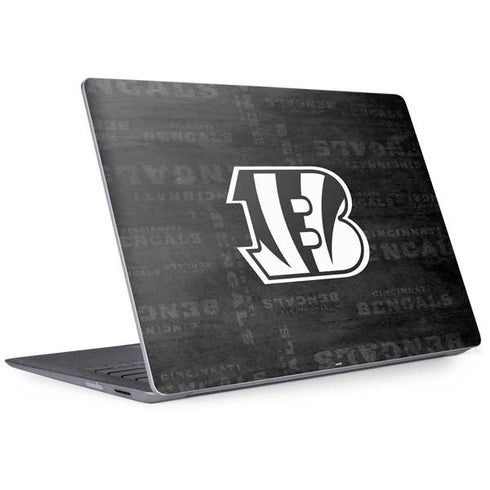 NFL Cincinnati Bengals Black & White Surface Laptop 2 Skin