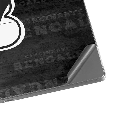 NFL Cincinnati Bengals Black & White Surface Pro 8 Skin