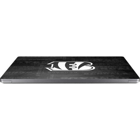NFL Cincinnati Bengals Black & White Universal Laptop 14in (11.4 x 8.2in) Skin