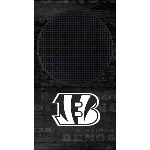 NFL Cincinnati Bengals Black & White Xbox Series S Skins