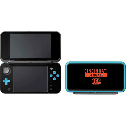 NFL Cincinnati Bengals Black Performance Series Nintendo 2DS XL (2017) Skin
