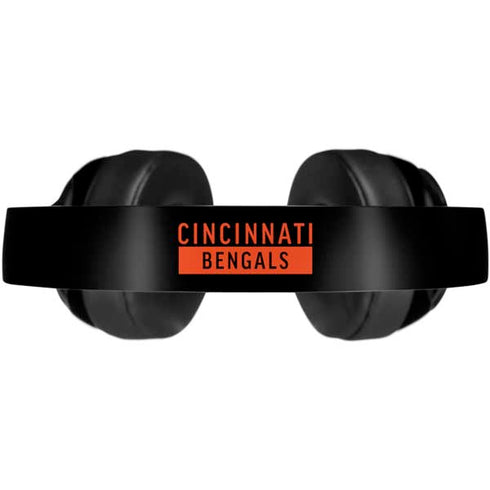 NFL Cincinnati Bengals Black Performance Series Beats Solo Pro Skin