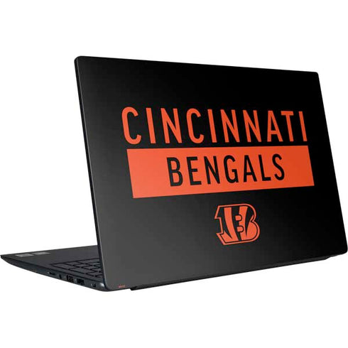 NFL Cincinnati Bengals Black Performance Series Dell Vostro Skin