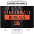 NFL Cincinnati Bengals Black Performance Series Dell Vostro Skin