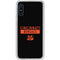 NFL Cincinnati Bengals Black Performance Series Galaxy A10e Clear Case