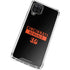 NFL Cincinnati Bengals Black Performance Series Galaxy A12 Clear Case