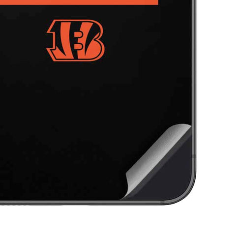 NFL Cincinnati Bengals Black Performance Series Galaxy A14 5G Skin