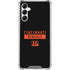 NFL Cincinnati Bengals Black Performance Series Galaxy A15 5G Clear Case