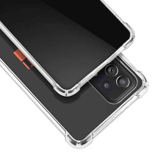 NFL Cincinnati Bengals Black Performance Series Galaxy A52 5G Clear Case