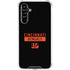 NFL Cincinnati Bengals Black Performance Series Galaxy A54 5G Clear Case
