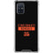 NFL Cincinnati Bengals Black Performance Series Galaxy A71 5G Clear Case