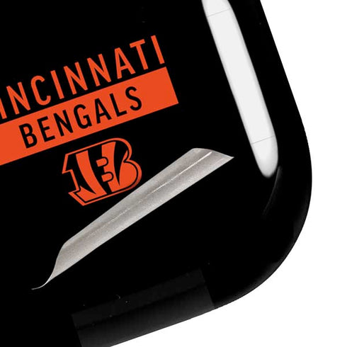 NFL Cincinnati Bengals Black Performance Series Galaxy Buds Pro Skin