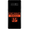 NFL Cincinnati Bengals Black Performance Series Galaxy Note 8 Skin