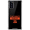NFL Cincinnati Bengals Black Performance Series Galaxy Note20 5G Clear Case