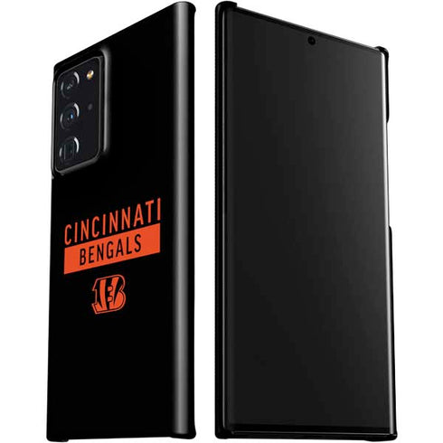 NFL Cincinnati Bengals Black Performance Series Galaxy Note20 Ultra 5G Lite Case