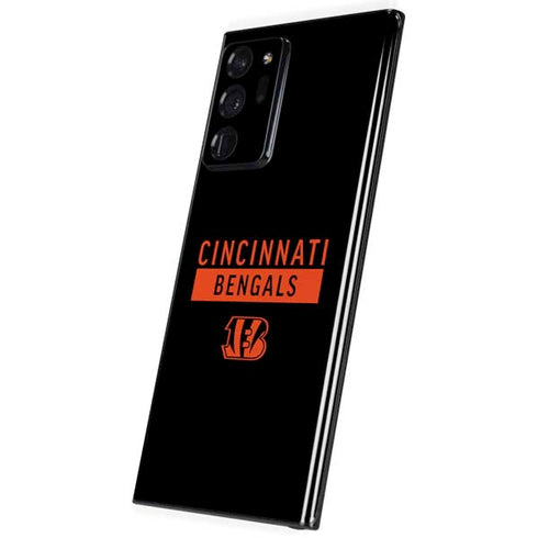NFL Cincinnati Bengals Black Performance Series Galaxy Note20 Ultra 5G Skin
