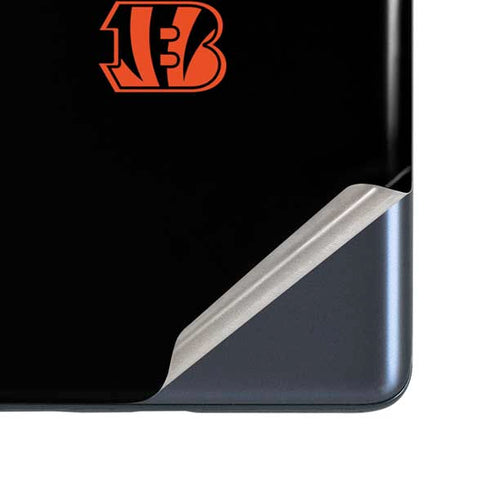 NFL Cincinnati Bengals Black Performance Series Galaxy S20 Fan Edition Skin