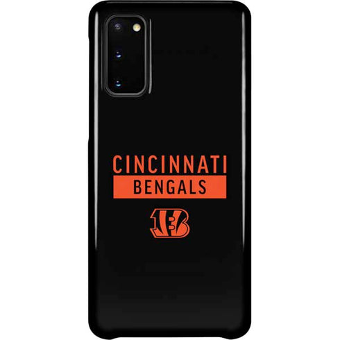NFL Cincinnati Bengals Black Performance Series Galaxy S20 Lite Case