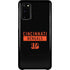 NFL Cincinnati Bengals Black Performance Series Galaxy S20 Lite Case