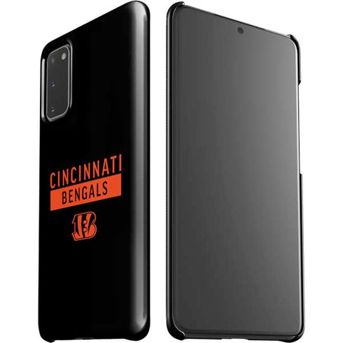 NFL Cincinnati Bengals Black Performance Series Galaxy S20 Lite Case