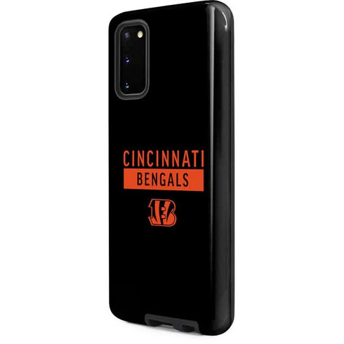 NFL Cincinnati Bengals Black Performance Series Galaxy S20 Pro Case