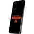 NFL Cincinnati Bengals Black Performance Series Galaxy S20 Skin