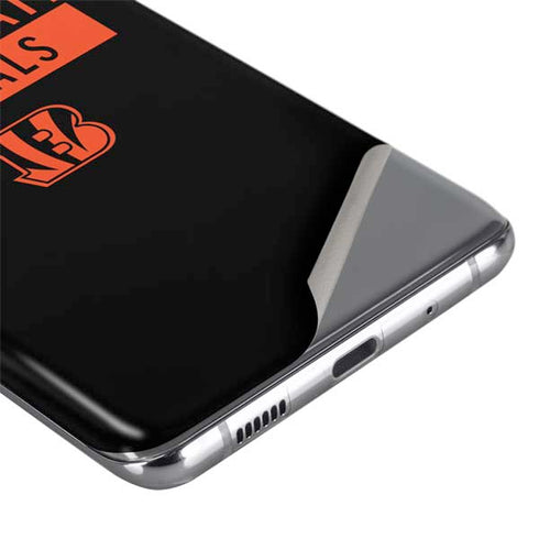 NFL Cincinnati Bengals Black Performance Series Galaxy S20 Skin