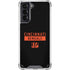NFL Cincinnati Bengals Black Performance Series Galaxy S21 5G Clear Case