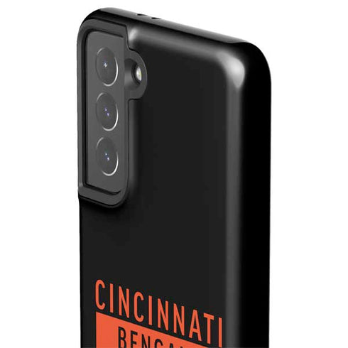 NFL Cincinnati Bengals Black Performance Series Galaxy S21 5G Pro Case