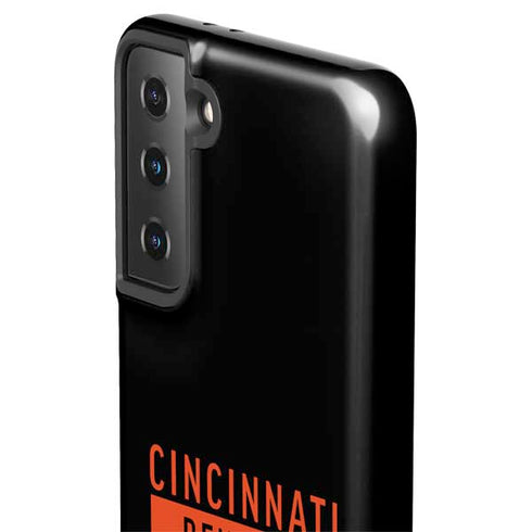 NFL Cincinnati Bengals Black Performance Series Galaxy S21 FE Pro Case