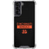 NFL Cincinnati Bengals Black Performance Series Galaxy S22 Clear Case