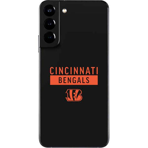 NFL Cincinnati Bengals Black Performance Series Galaxy S22 Plus Skin