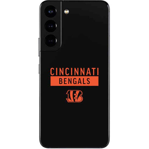 NFL Cincinnati Bengals Black Performance Series Galaxy S22 Skin