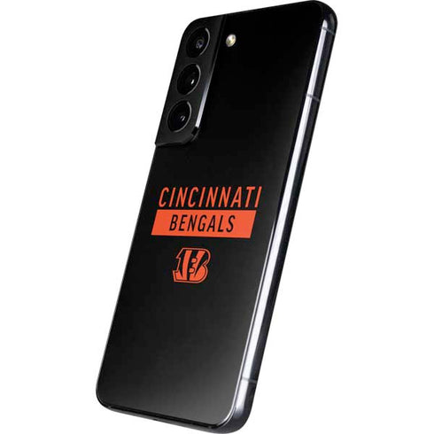 NFL Cincinnati Bengals Black Performance Series Galaxy S22 Skin