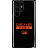 NFL Cincinnati Bengals Black Performance Series Galaxy S22 Ultra Pro Case