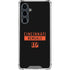 NFL Cincinnati Bengals Black Performance Series Galaxy S23 FE Clear Case