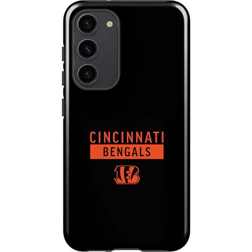 NFL Cincinnati Bengals Black Performance Series Galaxy S23 Plus Pro Case